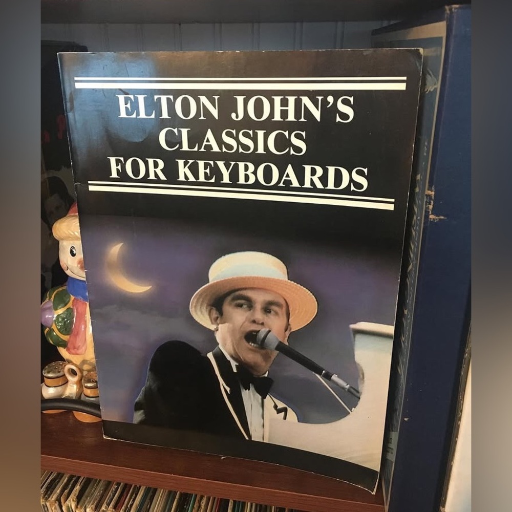 1984 Elton John classics for the keyboard book